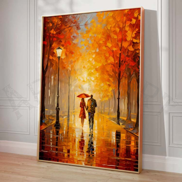 Leonard Afremov - Pareja bajo la lluvia