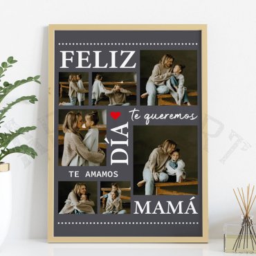 Cuadros para el Día de la Madre - Queremos a Mamá