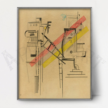 Cuadro de Wassily Kandinsky - Transmisión 1935