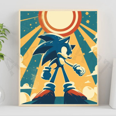 Cuadros Decorativos - Sonic X