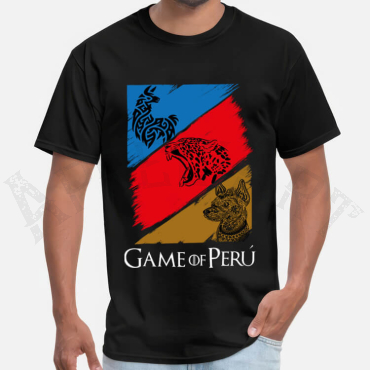 Polo aesthetic de hombre game of Perú