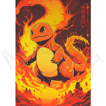 poster charmander - pokemon