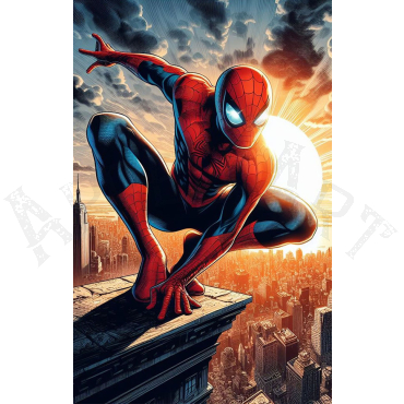 poster spiderman vintage