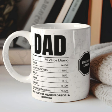 Taza Personalizada - Dad