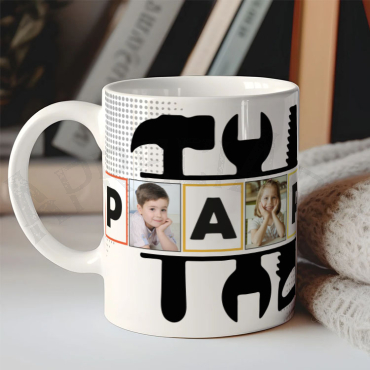 Taza Personalizada - Herramientas de Papá