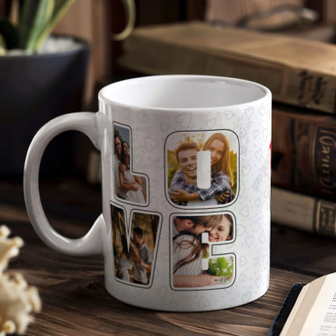 Taza Personalizada - L-o-v-e