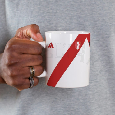 Taza personalizada - Perú con dorsal