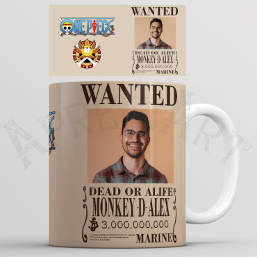 Taza personalizada - Se busca One Piece