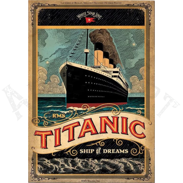 poster titanic ship of dreams