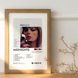 Cuadros Spotify - Midnights Taylor Swift