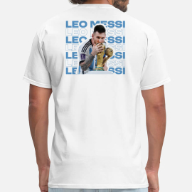 Polo de Messi - Besando la copa del mundo