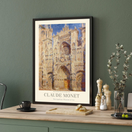 Cuadros de Famosos - La Catedral de Rouen de Claude Monet