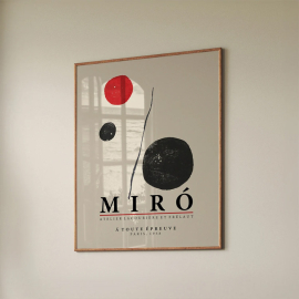 Joan Miró - Painted lithograph