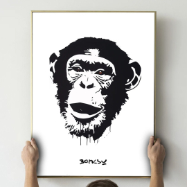 Banksy - Thinking Monkey - Set de 3