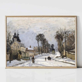 Camille Pissarro - Camino a Versalles