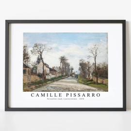 Camille Pissarro - Versailles road Louveciennes