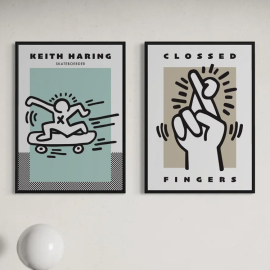 Keith Haring - Movement and Gestures - Set de 2