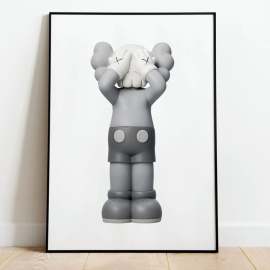 Takashi Murakami - Gray Kaws - Set de 3