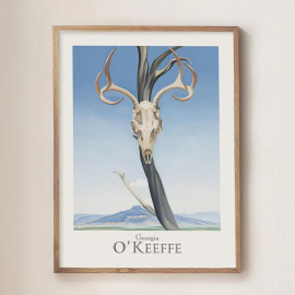 Georgia O'Keeffe - Deer Skull