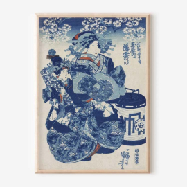 Katsushika Hokusai - Japanese Tradition - Set de 3