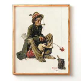 Norman Rockwell - The wanderer