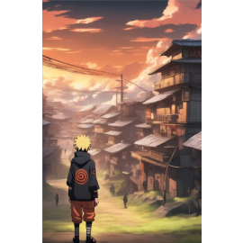 Póster Aventuras de Naruto