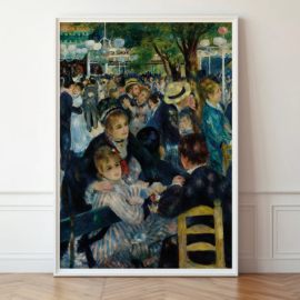 Cuadros de Famosos - Baile en el Moulin de la Galette de Pierre-Auguste Renoir