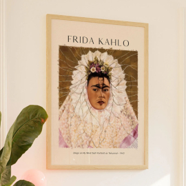 Cuadro de Frida Kahlo - Diego en mi Mente