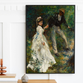 Cuadro de Pierre-Auguste Renoir - El Paseo