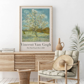 Cuadro De Vincent Van Gogh -  El melocotonero