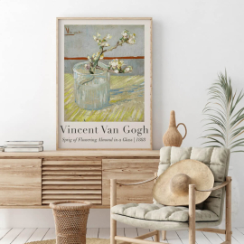 Cuadro De Vincent Van Gogh - Ramo de Flores en un Jarrón