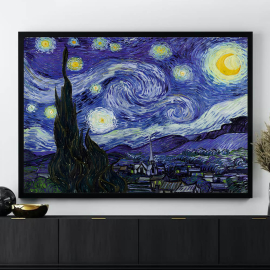 Cuadros de Famosos -  Noche Estrellada de Van Gogh