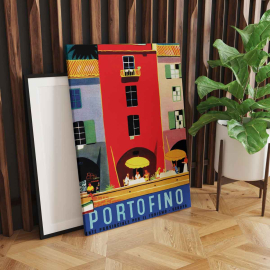 Cuadros Vintage - La Vida en Portofino