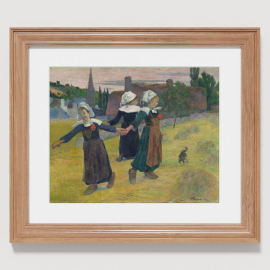 Gauguin - Chicas bretonas bailando