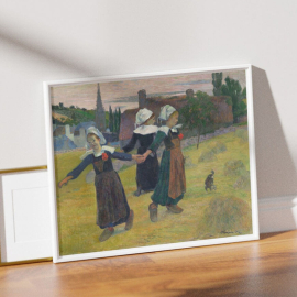 Gauguin - Chicas bretonas bailando