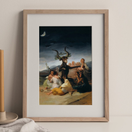 Cuadros de Famosos - El Aquelarre de Goya