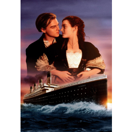 Póster Jack y Rose - Titanic