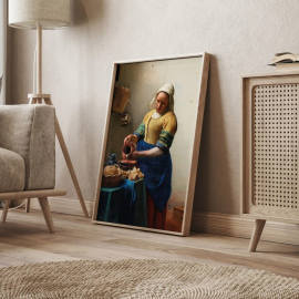 Cuadros de Famosos - La Lechera de Johannes Vermeer