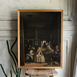Cuadros de Famosos - Las Meninas de Diego Velázquez