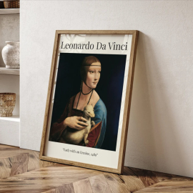 Cuadros de Leonardo da Vinci- La Dama del Armiño