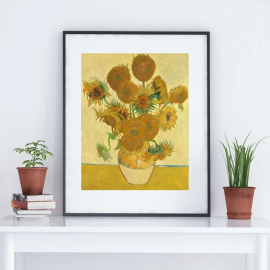 Cuadros de Famosos - Los Girasoles de Vincent Van Gogh