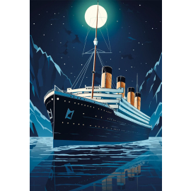 Póster Noche del Titanic