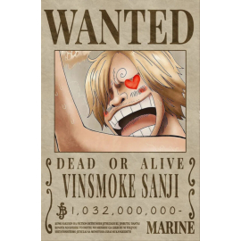 Póster One Piece Vinsmoke Sanji