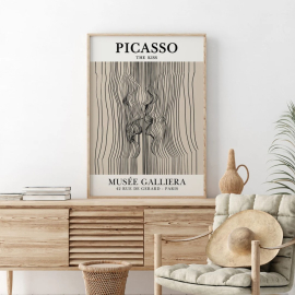 Cuadros de Picasso - Amor entre Lineas