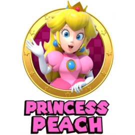 Póster de la Princesa Peach - Mario Bros
