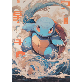 poster squirtle - pokemon