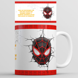 Taza personalizada - Spider man miles