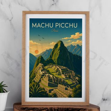 Cuadros de Cuzco - Machu Picchu