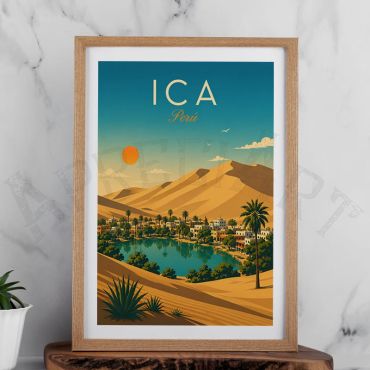 Cuadros de Ica - La Huacachina