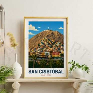 Cuadros de Lima - San Cristóbal